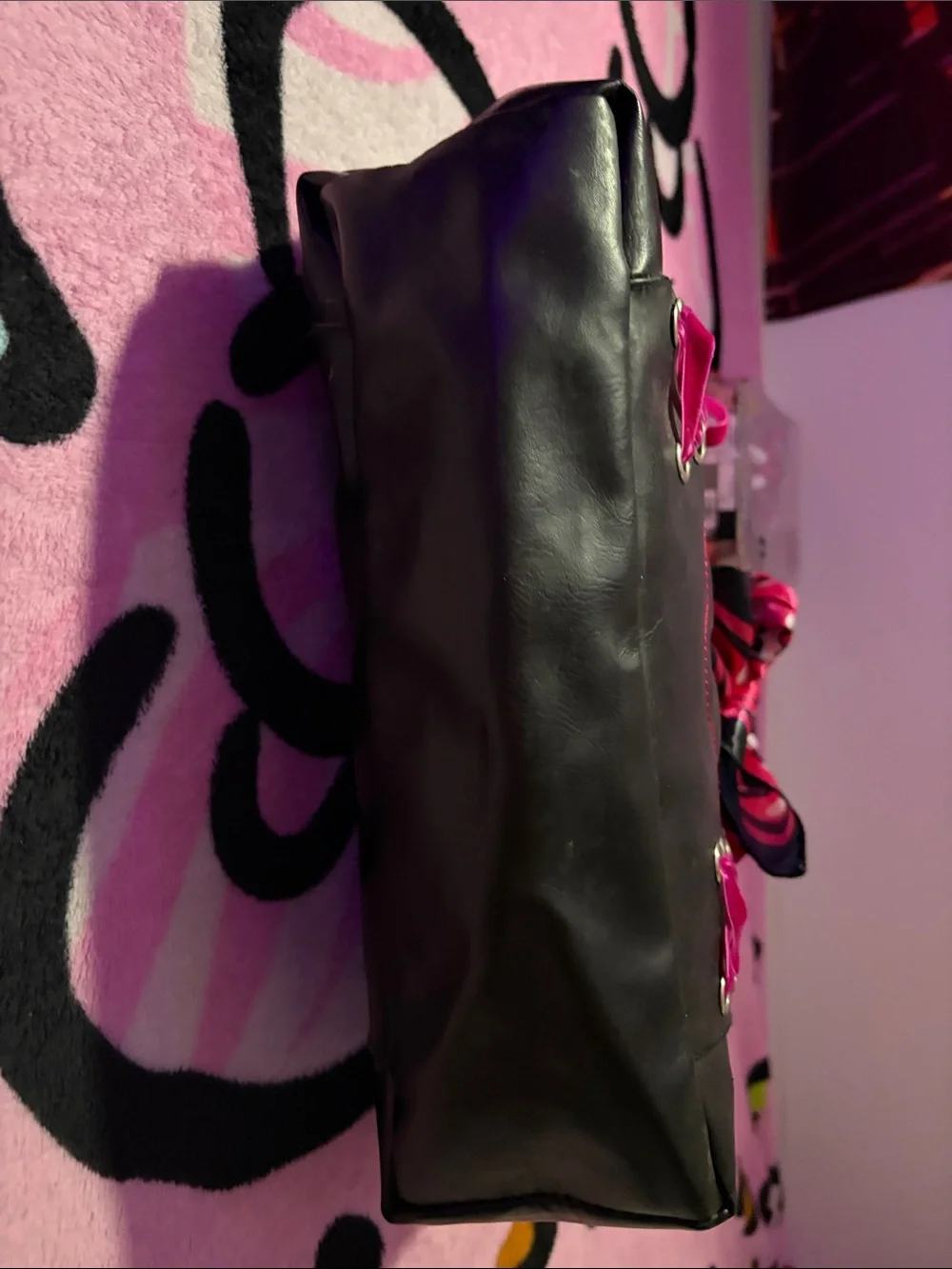 Monster High Black Tote RARE Y2K